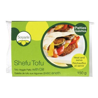 SOYARIE, GALETTE TOFU AUX LÉGUMES ET L'ANETH 150 G