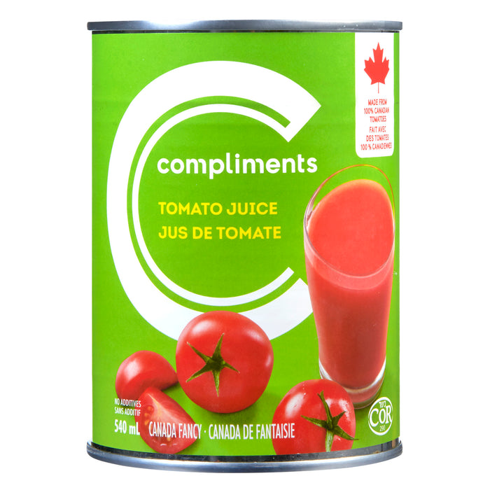 COMPLIMENTS, JUS TOMATE 540 ML