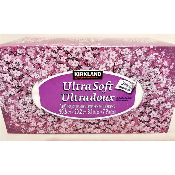 KIRKLAND, PAPIERS MOUCHOIRS 3 PLIS, 160 FEUILLES, 1 UN