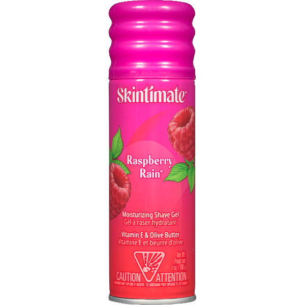 SKINTIMATE SIGNATURE SCENTS RASPBERRY NECTAR MOISTURIZING SHAVE GEL, 198 G