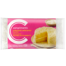 COMPLIMENTS SWEETENED COCONUT IN FILAMENTS, 200 G