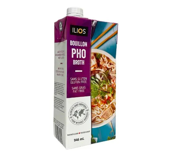 ILIOS, BOUILLON DE PHO, 946ml