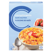 COMPLIMENTS, CORN FLAKE CEREAL, 680G