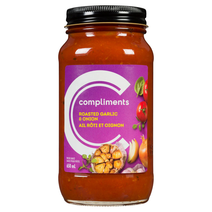 COMP GARLIC AND ONION PASTA SAUCE 650 ML