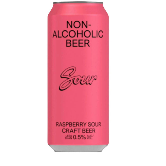 ALCOHOL-FREE BEER SOUR RASPBERRY 473 ML
