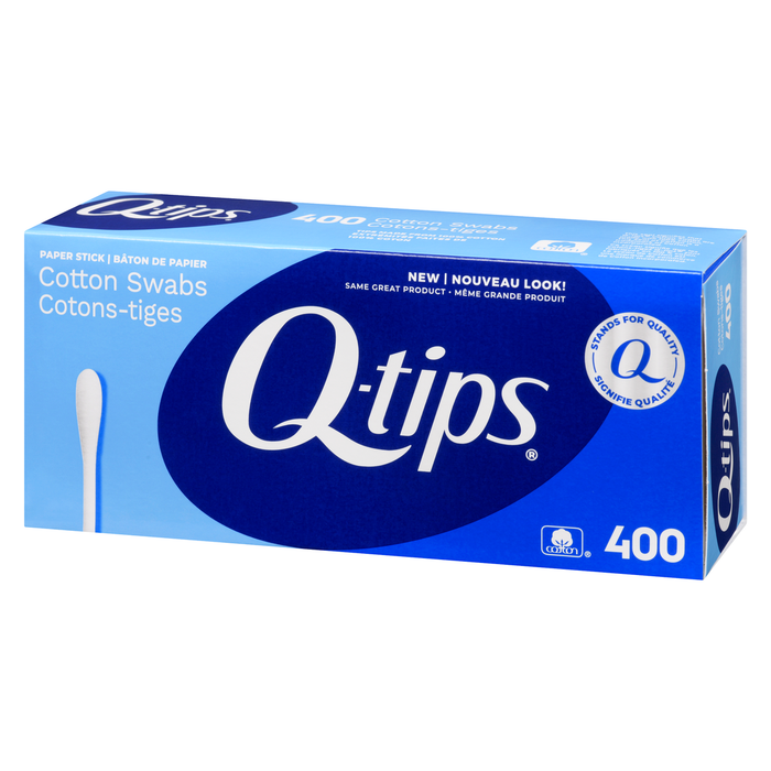 Q-TIPS COTTON SWADS, 400 UN