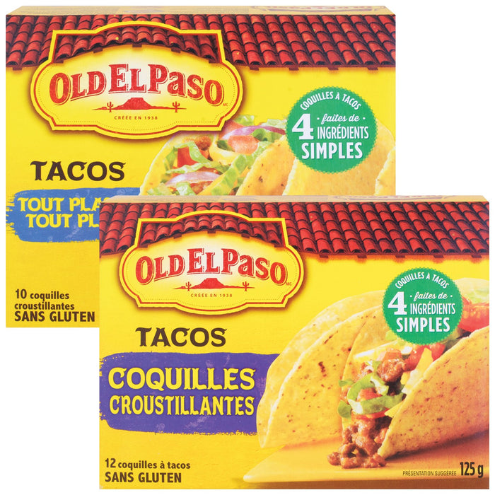 OLD PASO COQUILLES TACOS CROUSTILLANTES 191G