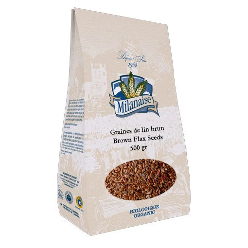 MILANISE BROWN FLAX, 500G