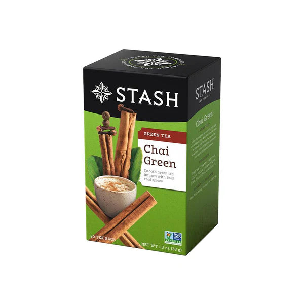 STASH, THÉ CHAI VERT, 20 UN