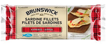 BRUNSWICK, FILETS DE SARDINES KIPPER, 100G