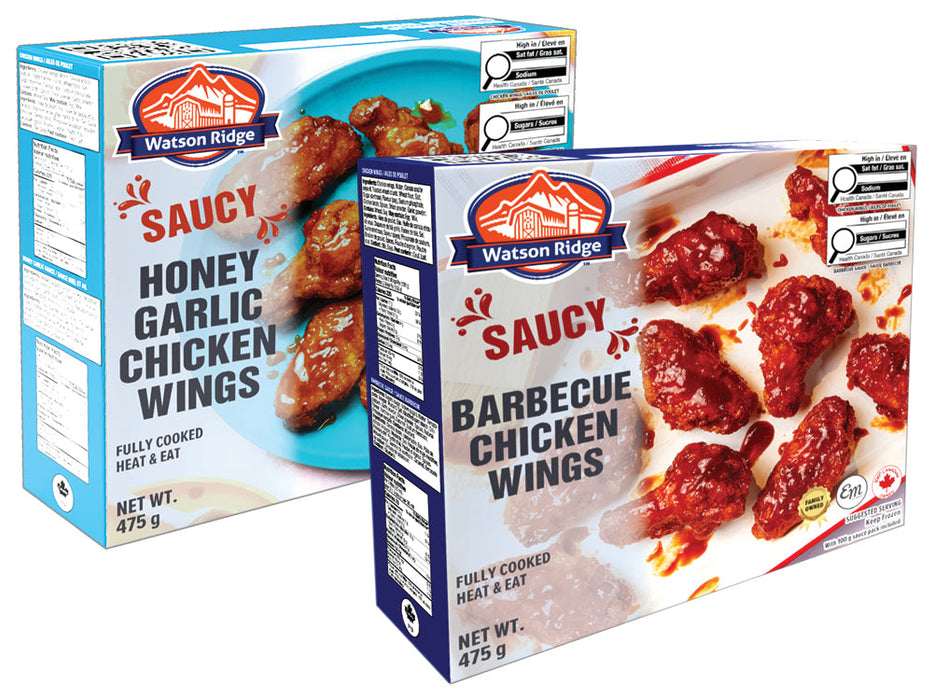 WATSON RIDGE AILES POULET AIL&MIEL 475gr