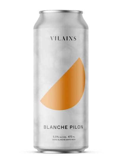 VILAINS, BLANCHE PILON 5.5%, 473 ML