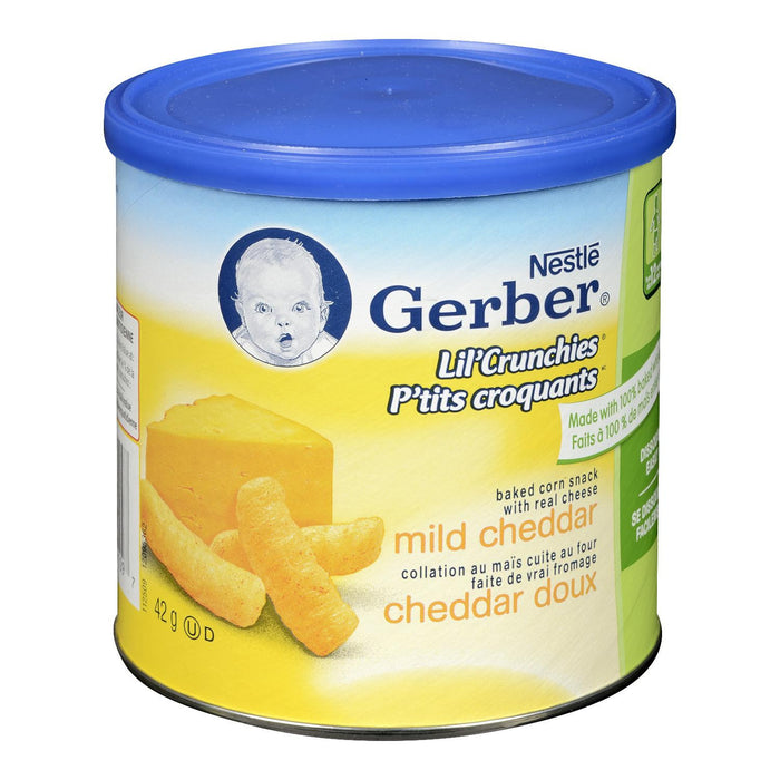 NESTLE GERBER PTITS CROC COLLATION MAÏS CHEDDAR DOUX 42 G