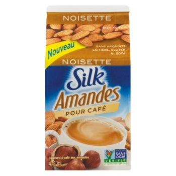 SILK, CRÈME AUX AMANDES ET AUX NOISSETTES, 473ML