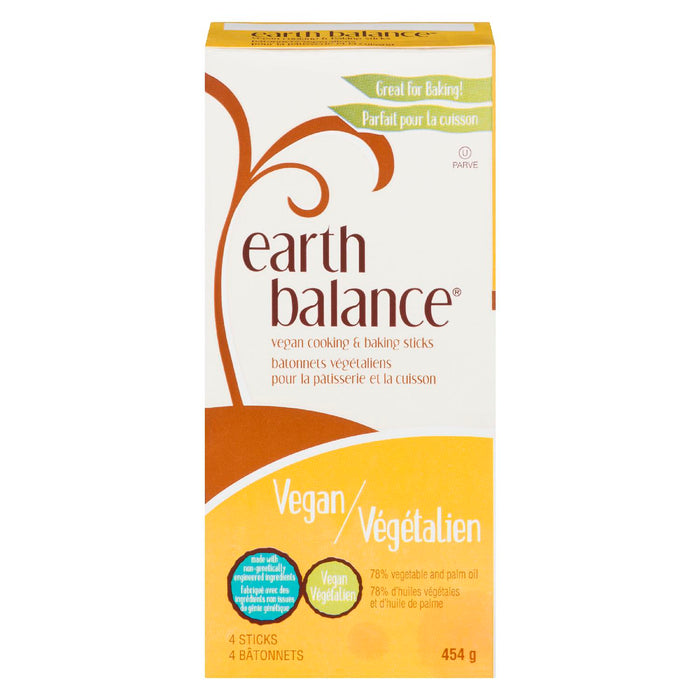 EARTH BALANCE, VEGAN COOKING STICKS, 454 G