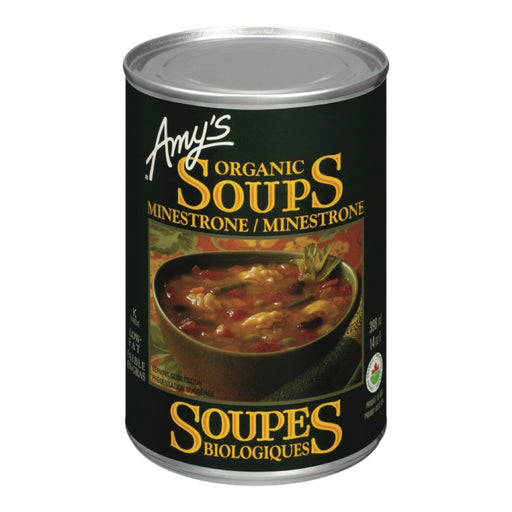 AMY'S SOUPE MINESTRONE BIO 398ML