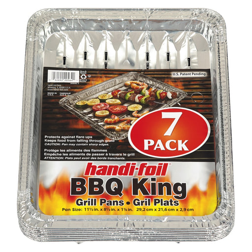 HANDI-FOIL, PLATEAU BBQ, 7 UNITÉS