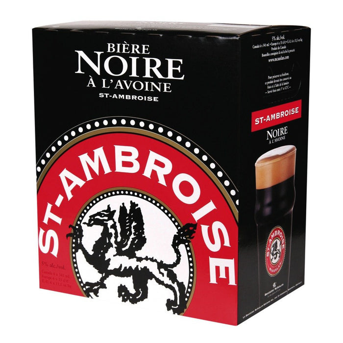 ST-AMBROISE BIÈRE NOIRE AVOINE 5.5% 6X341 ML