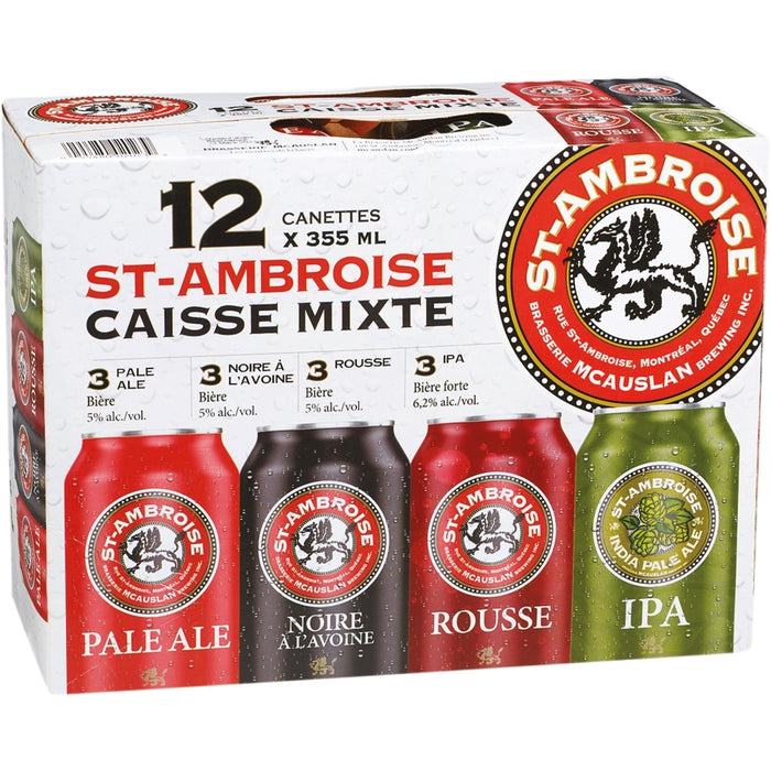 ST-AMBROISE MIXED CASE, 12 x 355 ML