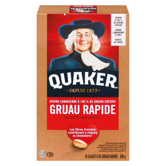QUAKER GRUAU RAPIDE SACHET, 300G
