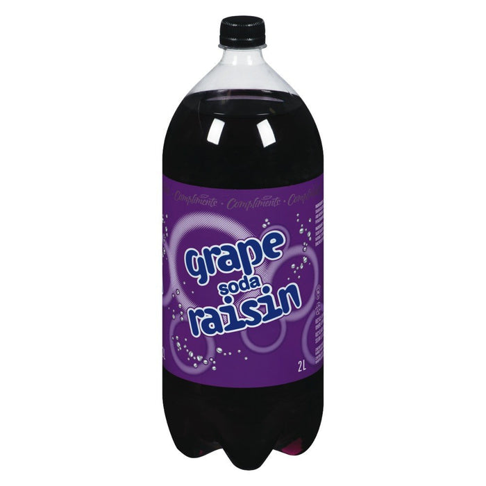 COMPLIMENTS BOISSON GAZEUZE RAISIN 2 L