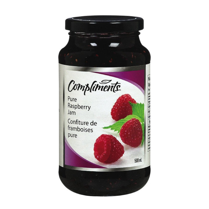 COMPLIMENTS CONFITURE FRAMBOISE PURE 500 ML