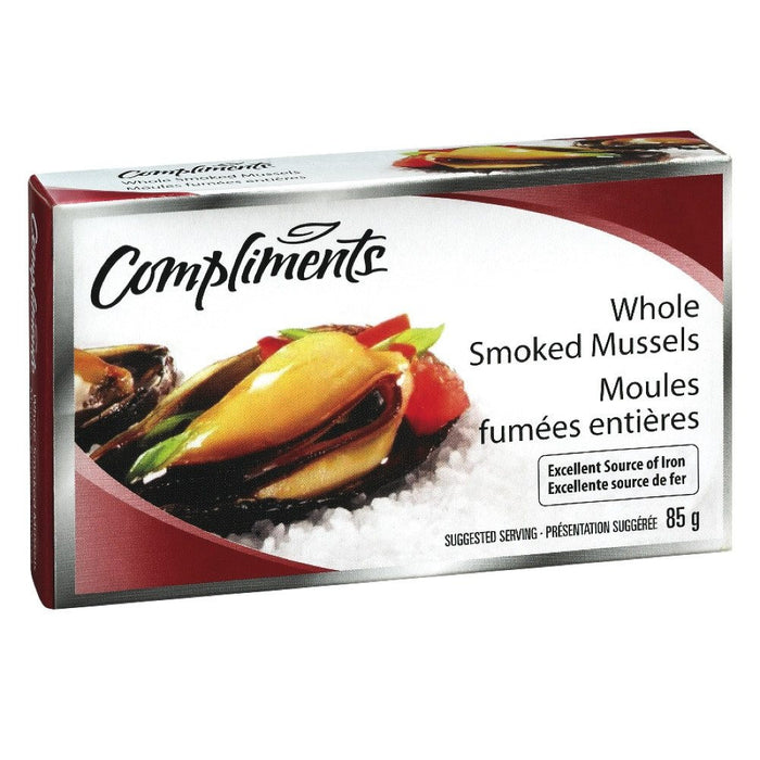 COMPLIMENTS MOULES FUMEES ENTIERES 85 G