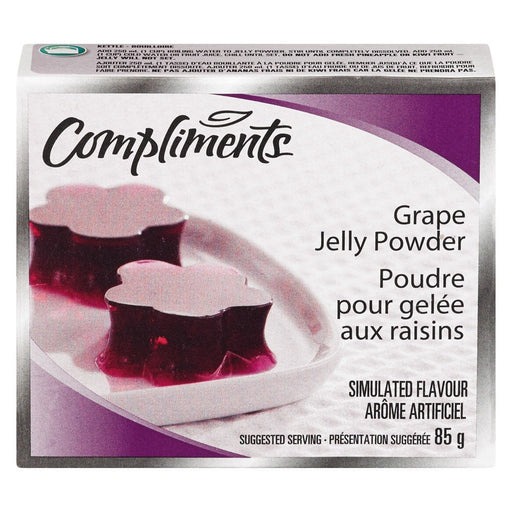 COMPLIMENTS POUDRE POUR GELÉE RAISIN 85 G