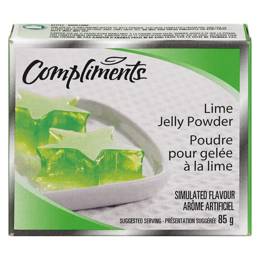 COMPLIMENTS POUDRE POUR GELÉE LIME  85 G