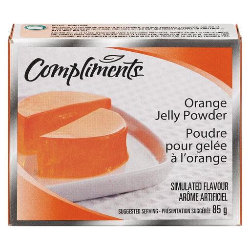 COMPLIMENTS POUDRE POUR GELÉE ORANGE 85 G