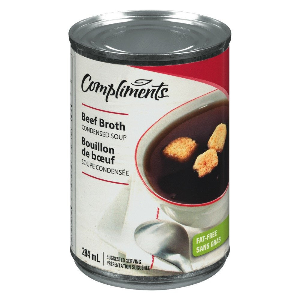 COMPLIMENTS CONCENTRATED BEEF BROTH, 284 ML — Marché Nuvo