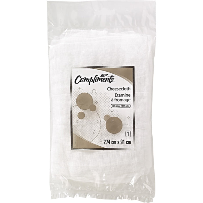 COMPLIMENTS, ÉTAMINE À FROMAGE, 1 UNITÉ