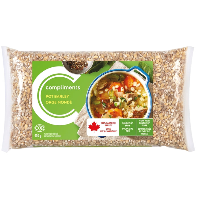 COMPLIMENTS, HULLED BARLEY, 450 G