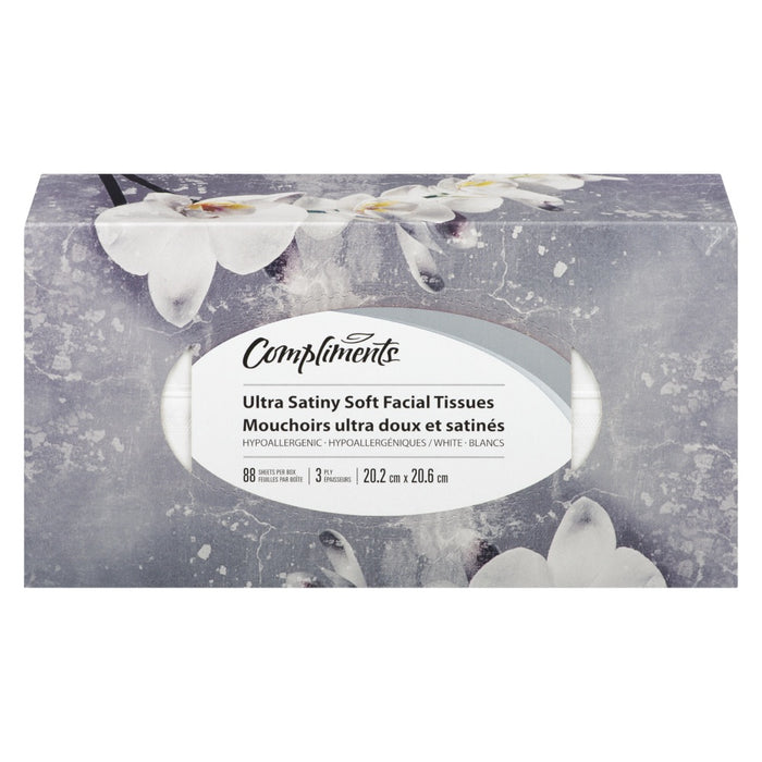 COMPLIMENTS, PAPIER MOUCHOIR 2 PLIS 126 FEUILLES, 1 UNITÉ