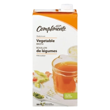 COMPLIMENTS, BOUILLON DE LEGUME, 900ML