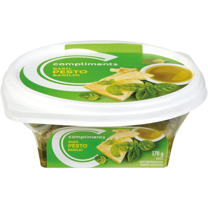COMPLIMENTS, PESTO BASILIC, 170 G