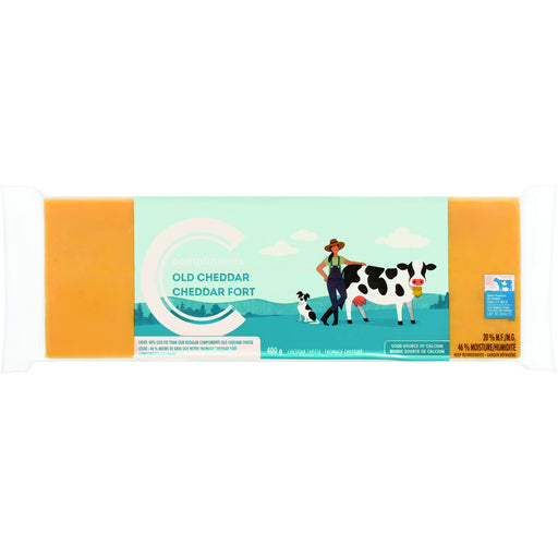 COMPLIMENTS, FROMAGE CHEDDAR FORT, 400 G