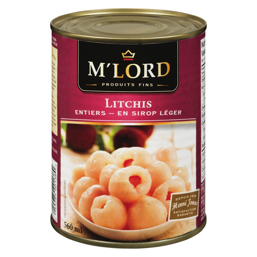 M'LORD, LITCHIS ENTIERS, 560 ML
