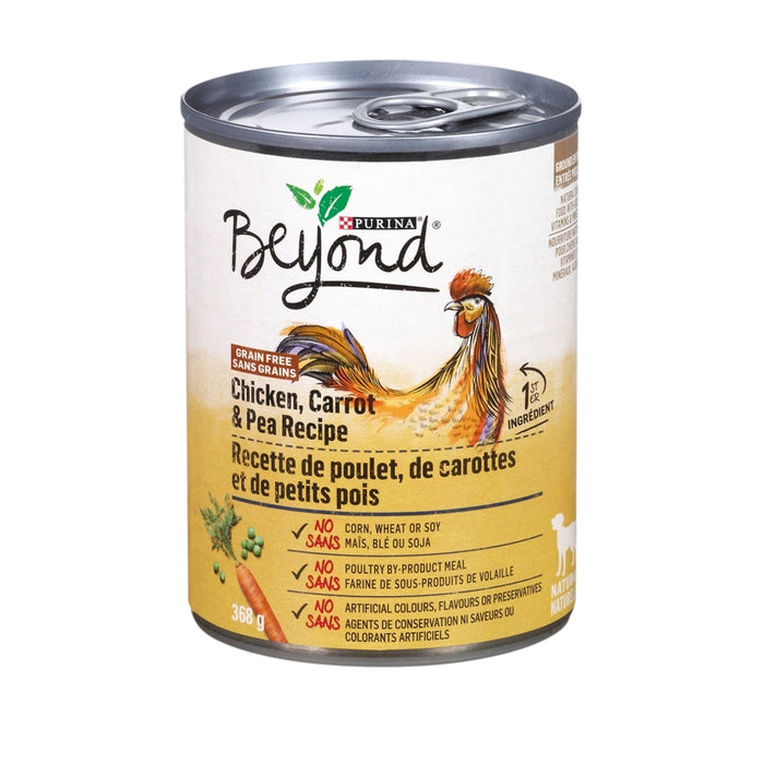 PURINA, BEYOND NOURRITURE POUR CHIENS AU POULET, 368 G