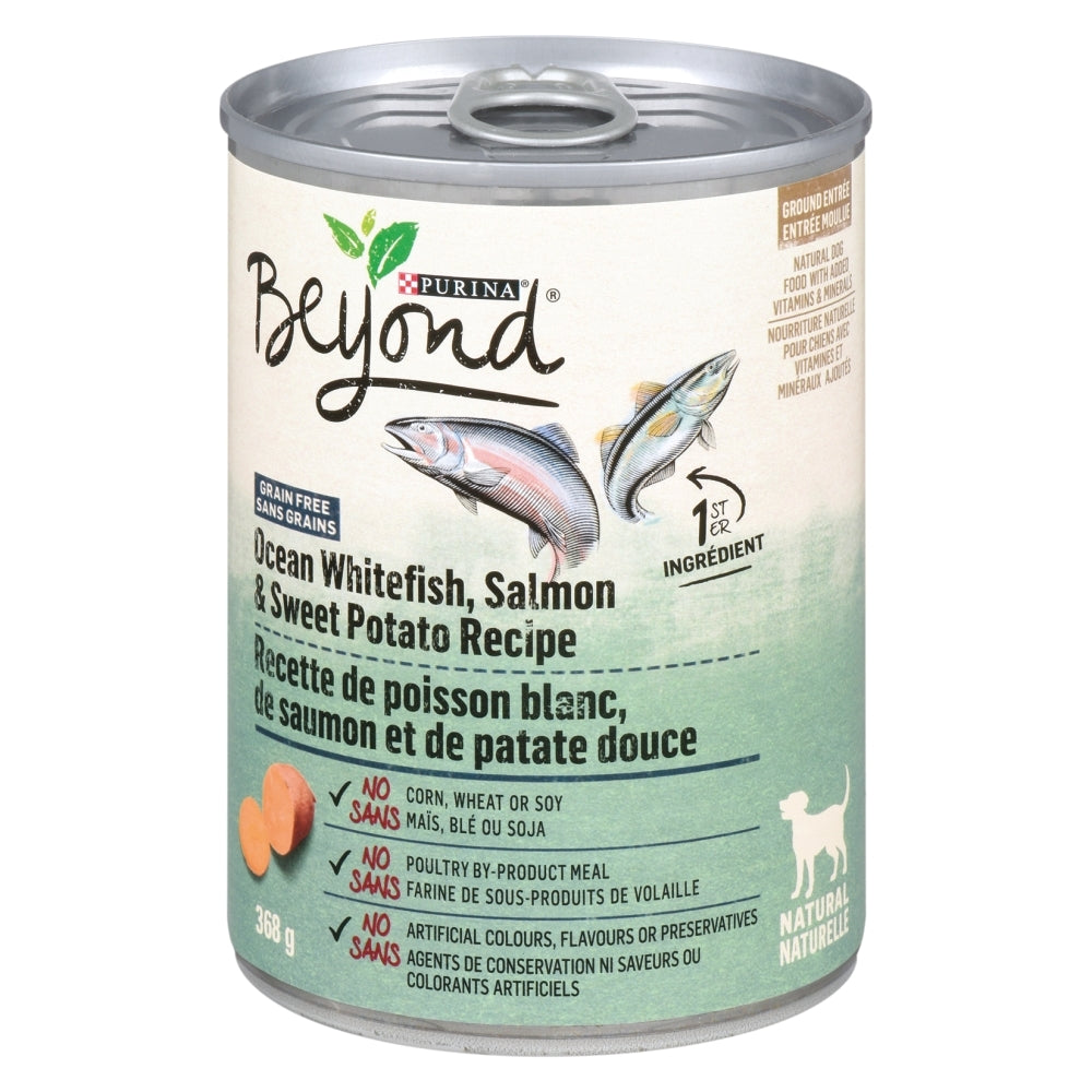 PURINA FOOD BEYOND FOR DOGS WITH SALMON WHITE FISH 36 March Nuvo