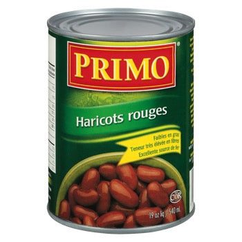 PRIMO HARICOTS ROUGES, 540 ML