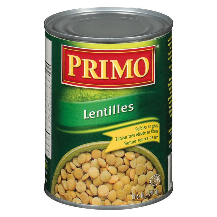 PRIMO LENTILLES EN CONSERVE 540 ML