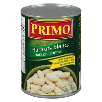 PRIMO HARICOTS BLANCS, 540 ML