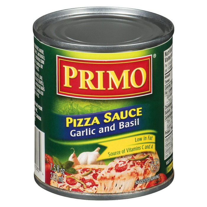 PRIMO SAUCE PIZZA AIL ET BASILIC 213 ML