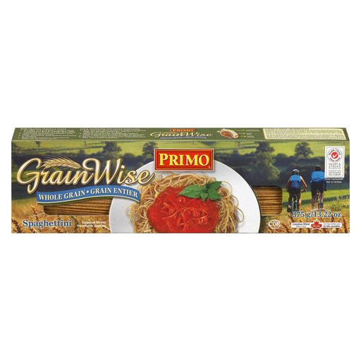 PRIMO PÂTES SPAGHETTINI GRAIN ENTIER 375 G