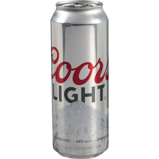 COORS LIGHT  BIÈRE EN CANNETTE 4% 710 ML