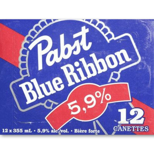 PABST BIÈRE BLUE RIBBON DRY 12X355 ML