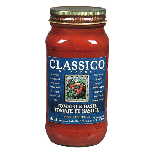 CLASSICO SAUCE NAPOLI TOMATE BASILIC 650 ML