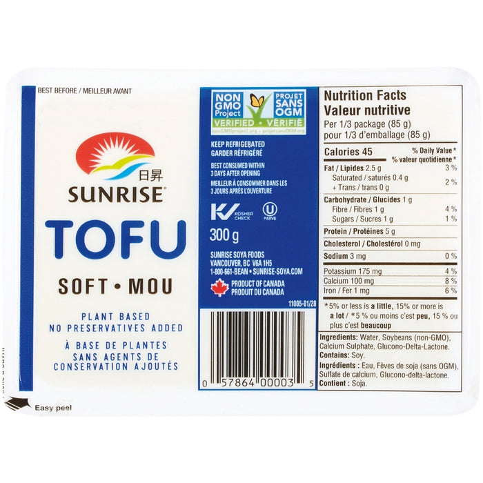 SUNRISE, TOFU MOU, 300 G