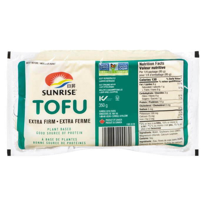 SUNRISE, TOFU EXTRA FERME, 350 G